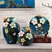 Daedalus Designs - Vintage Ceramic Vase & Plate - 3Pcs/Set - Review