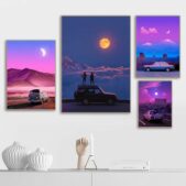 Daedalus Designs - Purple Tone Summer Travel Canvas Art - Review
