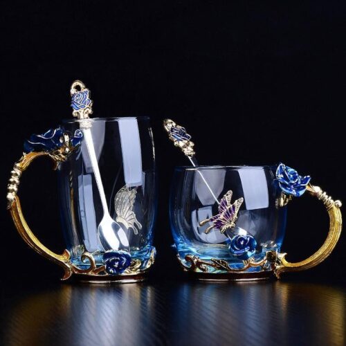 Daedalus Designs - Luxurious Blue Rose Crystal Cup - Review