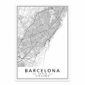 Daedalus Designs - Spain Cities Metro Map Canvas Art - Review