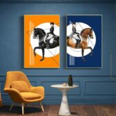 Daedalus Designs - Chevaux Horse Rider Canvas Art - Review