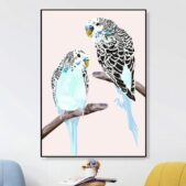 Daedalus Designs - Cute Parrots Canvas Art - Review