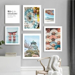 Daedalus Designs - Mount Fuji Temple Gallery Wall Canvas Art - Review