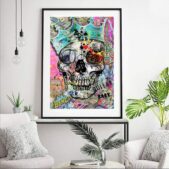 Daedalus Designs - Pop King Skull Graffiti Canvas Art - Review