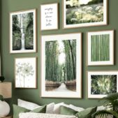 Daedalus Designs - Jungle Waterfall Mountain Gallery Wall Canvas Art - Review