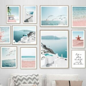 Daedalus Designs - Summer In Santorini Resort Gallery Wall Canvas Art - Review