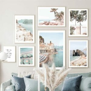 Daedalus Designs - Amalfi Coast Beach Greece Canvas Art - Review