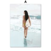 Daedalus Designs - Bikini Beach Surfer Palm Tree Canvas Art - Review