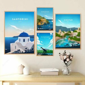 Daedalus Designs - Europe Tourist Cities Gallery Wall Canvas Art - Review