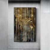 Daedalus Designs - Golden Zebra Canvas Art - Review