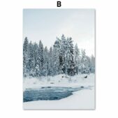 Daedalus Designs - Winter Pine Forest Gallery Wall Canvas Art - Review