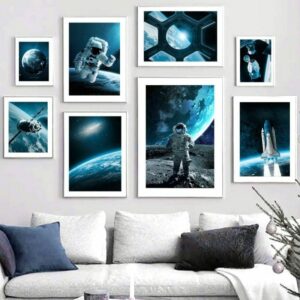 Daedalus Designs - Astronaut Galactic Exploration Gallery Wall Canvas Art - Review