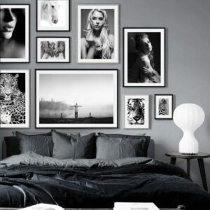 Daedalus Designs - Sexy Smoke Girl Leopard Gallery Wall Canvas Art - Review