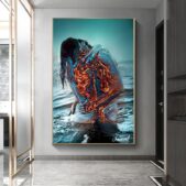 Daedalus Designs - Abstract Naked Couple Lover Canvas Art - Review