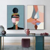 Daedalus Designs - Contemporary Abstract Faces Canvas Art - Review