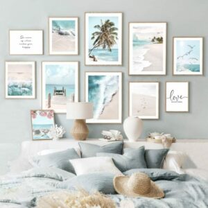 Daedalus Designs - Spring Beach Gallery Wall Canvas Art - Review