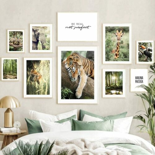 Daedalus Designs - Hakuna Matata Forest Gallery Wall Canvas Art - Review