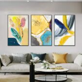 Daedalus Designs - Yellow Blue Feather Canvas Art - Review