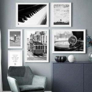 Daedalus Designs - Piano Guitar Phonograph Gallery Wall Canvas Art - Review