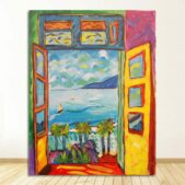 Daedalus Designs - Matisse's Sight Outside The Window Canvas Art - Review