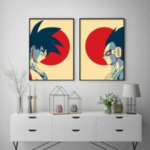 Daedalus Designs - Retro Goku Vegeta Canvas Art - Review