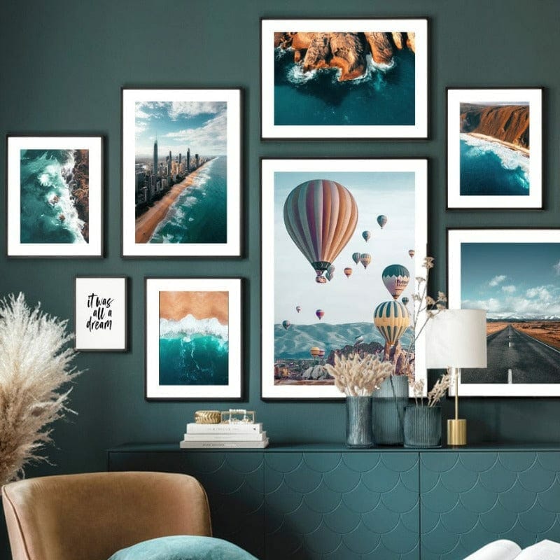 Daedalus Designs - Dubai Marina Beach Gallery Wall Canvas Art - Review
