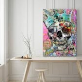 Daedalus Designs - Pop King Skull Graffiti Canvas Art - Review