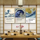 Daedalus Designs - Katsushika Hokusai Ukiyo-e Gallery Wall Canvas Art - Review