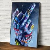 Daedalus Designs - Middle Finger Gesture Street Art - Review