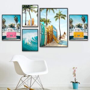 Daedalus Designs - Summer Beach Vacation Landscape Gallery Wall Canvas Art - Review