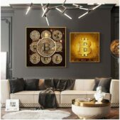 Daedalus Designs - Golden Crypto Canvas Art - Review