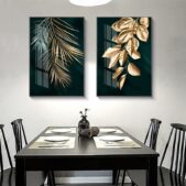 Daedalus Designs - Golden Leaf Abstract Canvas Painting - Review