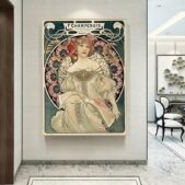 Daedalus Designs - Reverie By Alphonse Mucha Canvas Art - Review