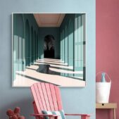 Daedalus Designs - Green Corridor Canvas Art - Review