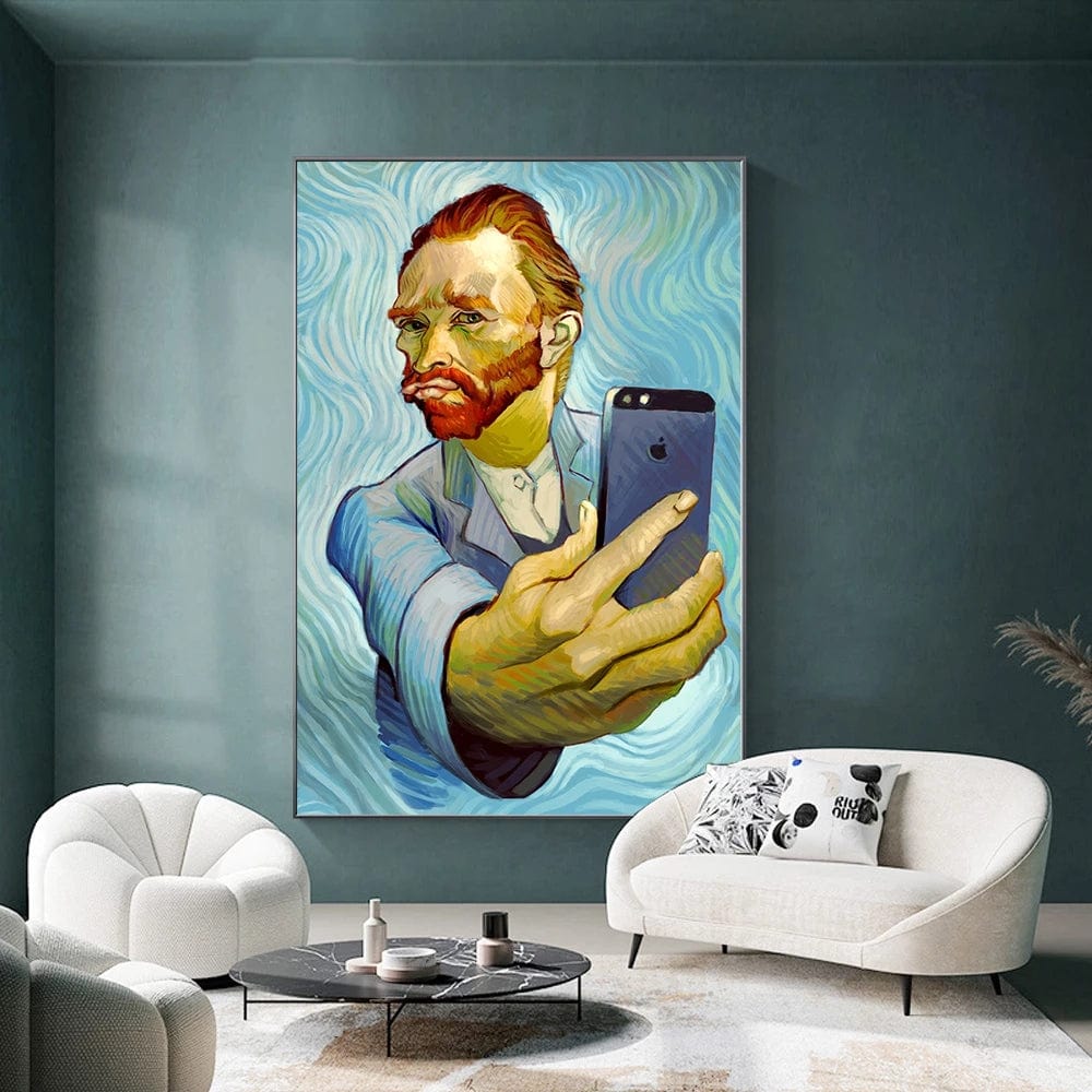 Daedalus Designs - Creative Van Gogh Selfie Canvas Art - Review