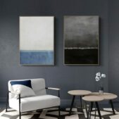 Daedalus Designs - Impressionist Blue and Black Canvas Art - Review
