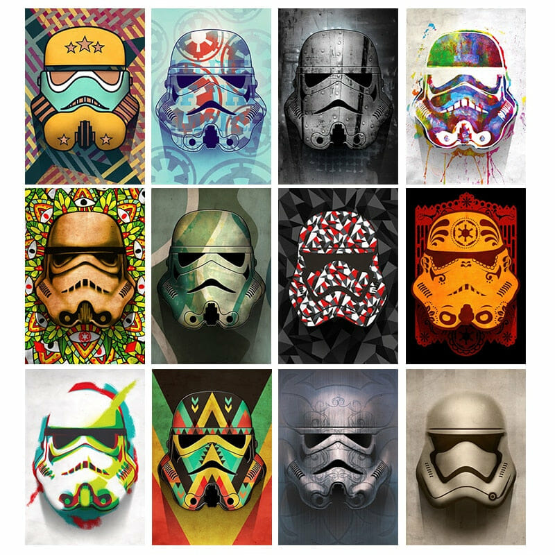 Daedalus Designs - Star Wars Stormtroopers Helmet Canvas Art - Review