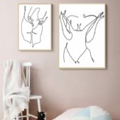 Daedalus Designs - Abstract Curvy Lady Canvas Art - Review