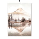 Daedalus Designs - Autumn Mountain Savanna Lake Gallery Wall Canvas Art - Review