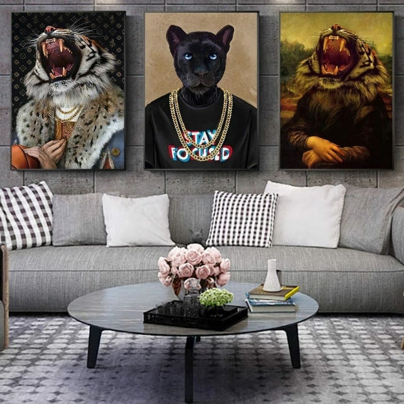 Daedalus Designs - Hype Panthera Tigris Beast Canvas Art - Review