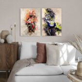 Daedalus Designs - Moto GP Watercolor Canvas Art - Review