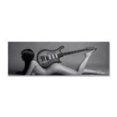 Daedalus Designs - Sexy Nude Woman with Guitar Canvas Art - Review