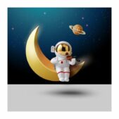 Daedalus Designs - Tiny Astronauts Travel In Space Canvas Art - Review