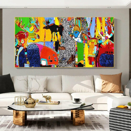 Daedalus Designs - Abstract Colorful Animal Canvas Art - Review