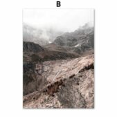 Daedalus Designs - Snow Mountain Gully Clouds Canvas Art - Review