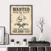 Daedalus Designs - Vintage Wild West Poster Canvas Art - Review