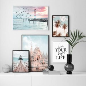 Daedalus Designs - Thailand White Temple Gallery Wall Canvas Art - Review