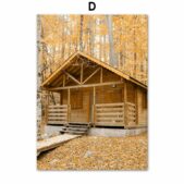 Daedalus Designs - Nature Deer Forest Cabin Gallery Wall Canvas Art - Review