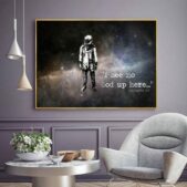 Daedalus Designs - I See No God Up Here Canvas Art - Review