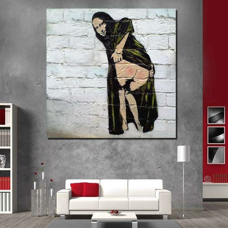 Daedalus Designs - Mona Lisa's Bare Booty Canvas Art - Review